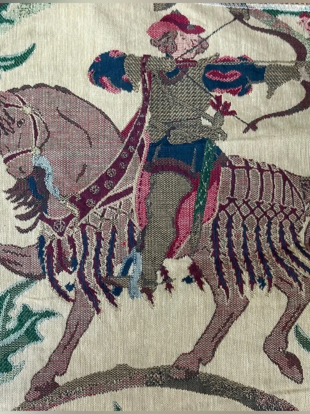 Vintage Kravet Biltmore Estate Collection Medieval Tapestry Fabric